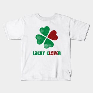 LUCKY cLOVEr Kids T-Shirt